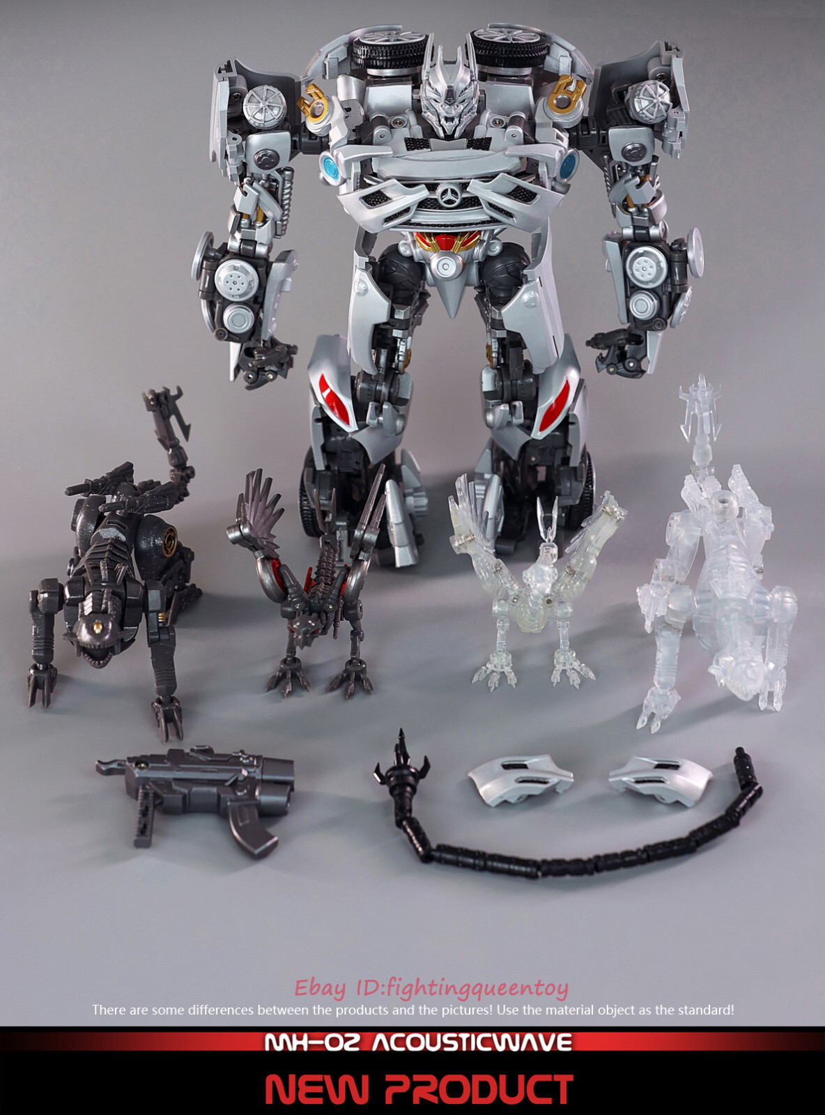 MHZ Toys MH-02 Acousticwave MPM Soundwave With Laser Bird