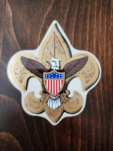 BOY SCOUT - Vintage BOY SCOUT INSIGNIA STICKER BSA Free Shipping