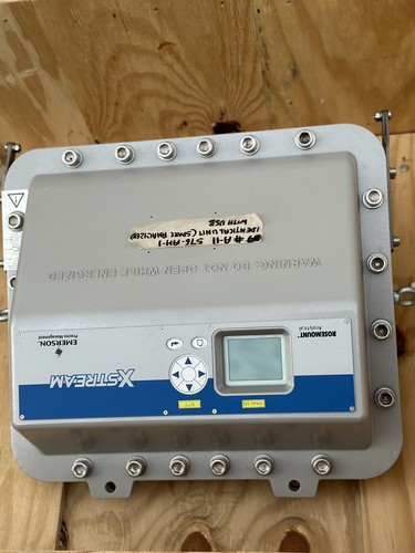EMERSON X-STREAM XEFD-IR IR UV EO2 SN: XED03704874709 ROSEMOUNT