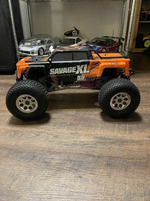 NEW HPI SAVAGE XL 5.9 RTR Body Factory Painted ORANGE +Decals