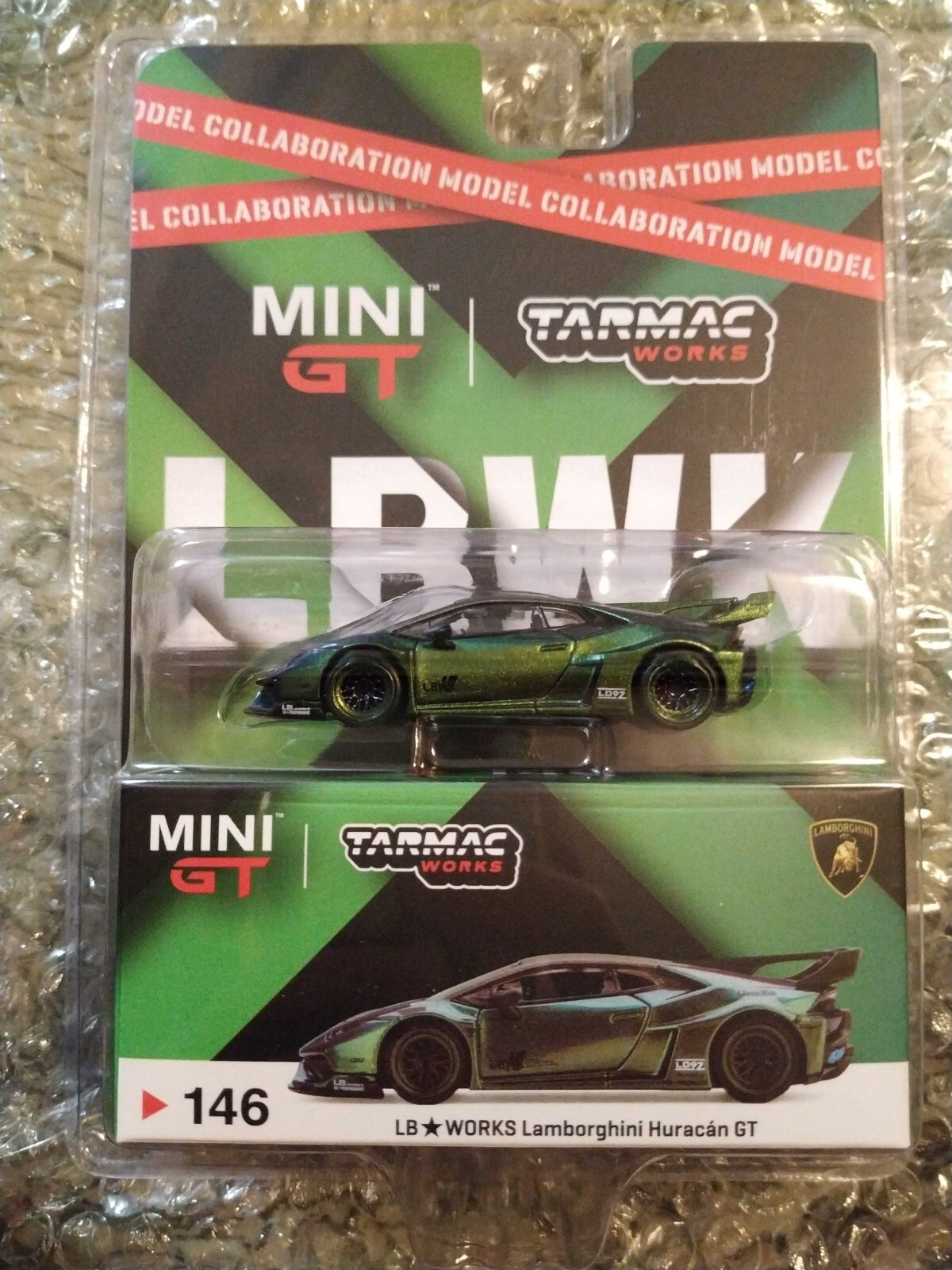 MINI GT 146 LB WORKS Lamborghini Huracán GT Magic Green LHD | eBay