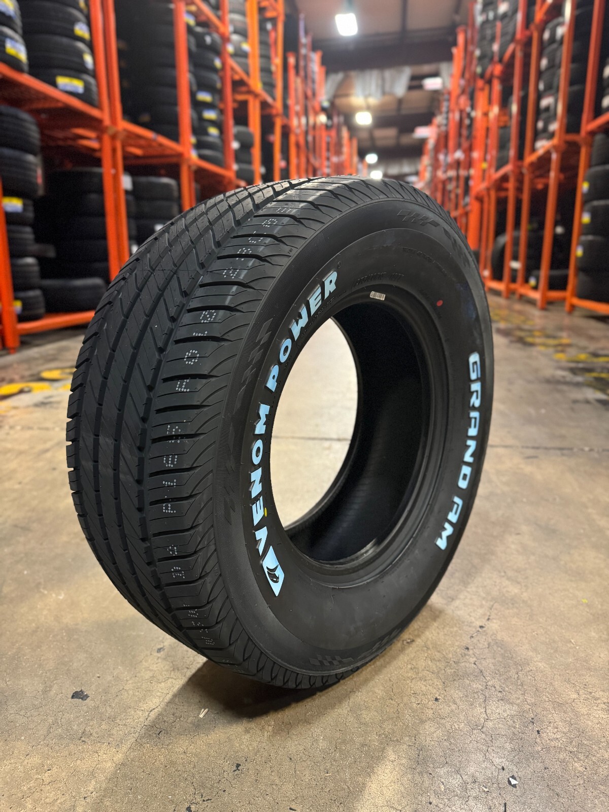 1 NEW 275/60R15 VENOM GRAND AM WHITE LETTER ALL SEASON TIRE 275 60