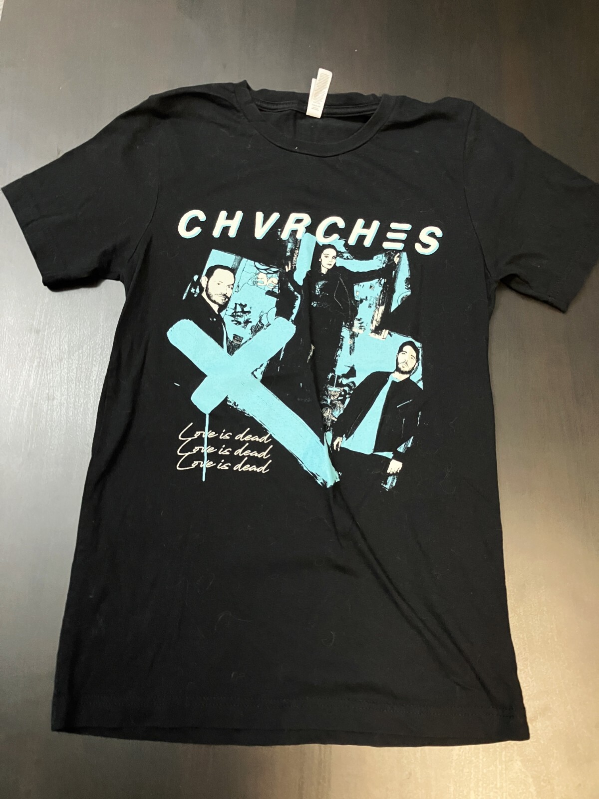CHVRCHES 2018 Love Is Dead Tour/Concert T-Shirt - Size Small | eBay