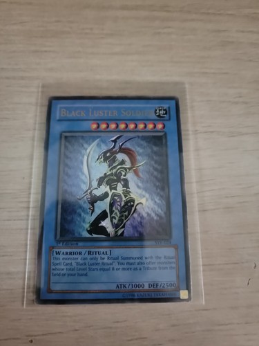 YuGiOh Black Luster Soldier 1st Edition Holo #SYE-024 LP | eBay