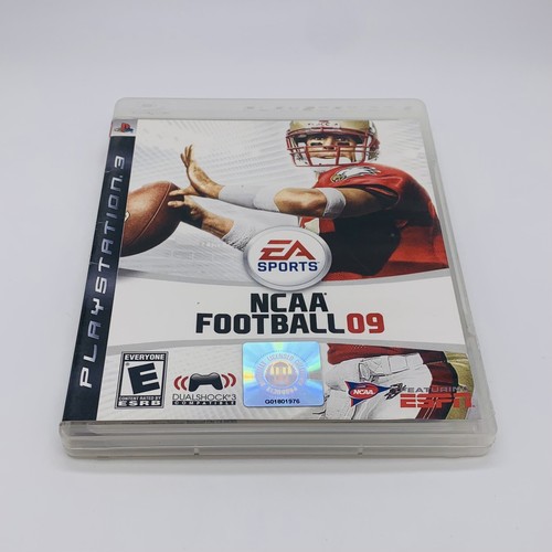 NCAA Football 09 Sony PlayStation 3 PS3, 2008 - Complete with