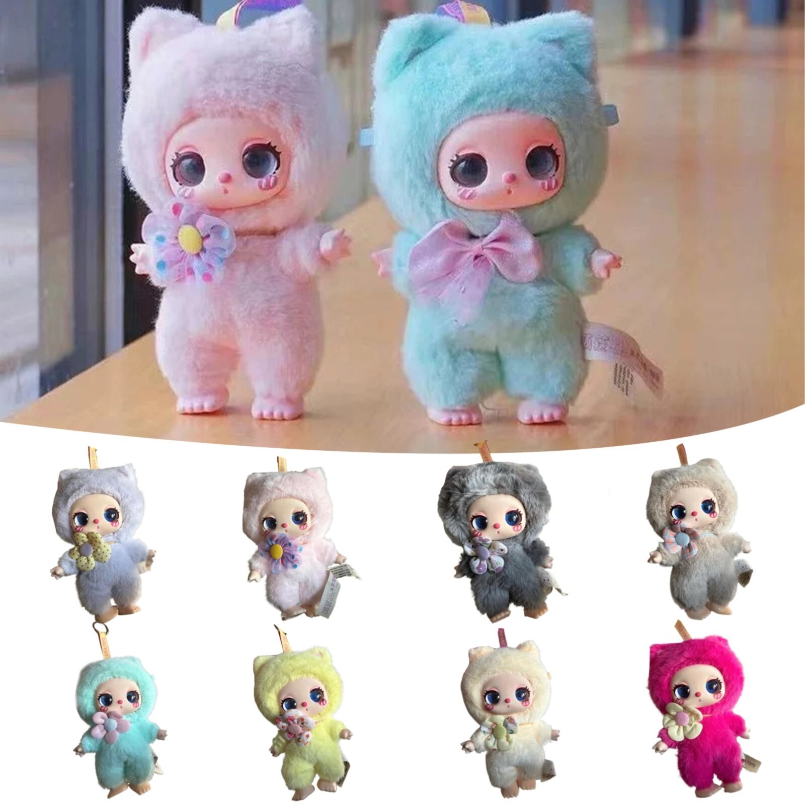 LIILA TOYS LIILA'S Lucky CAT Plush Toy Designer Figure Single