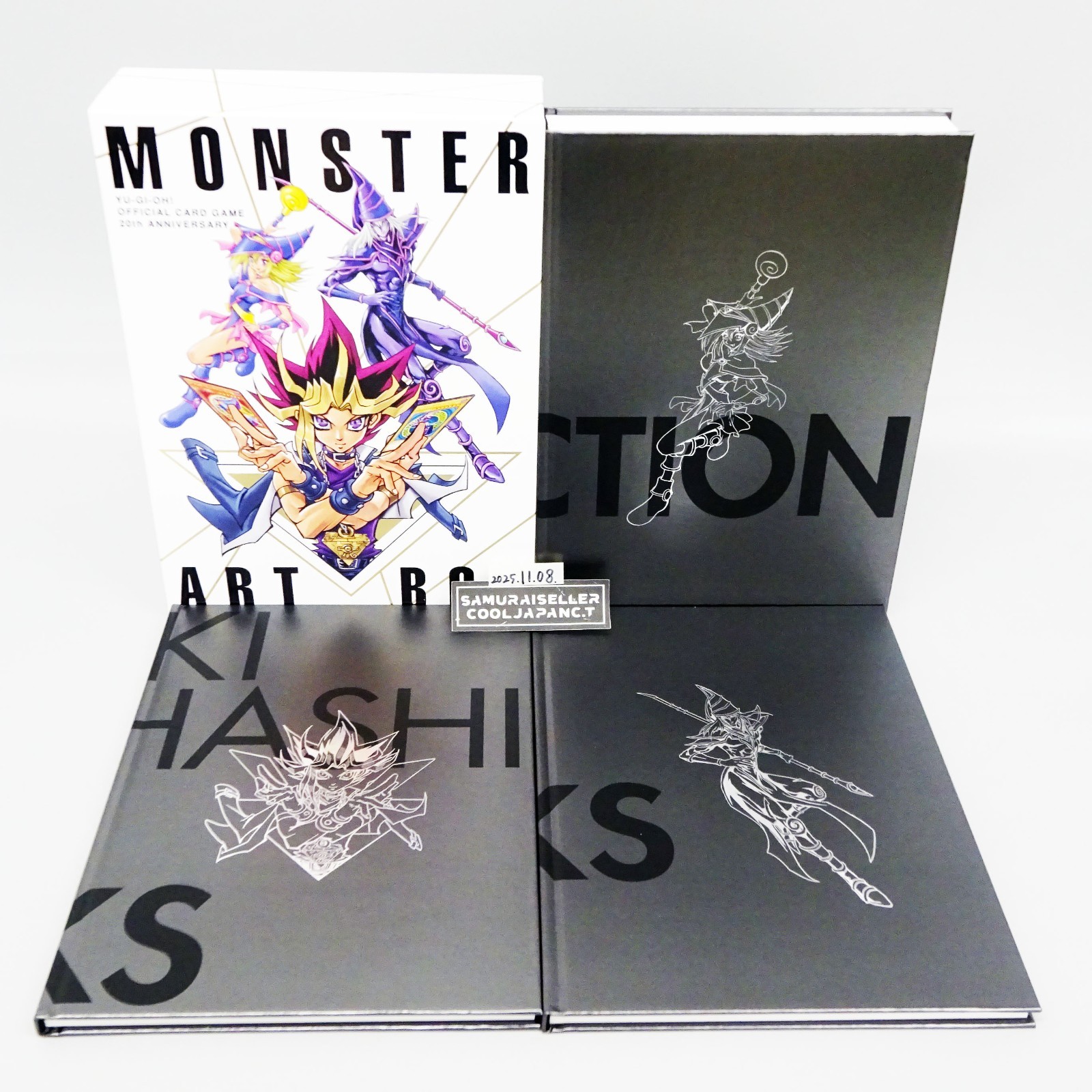 YU-GI-OH! OCG 20th ANNIVERSARY MONSTER ART BOX KONAMI ART BOOK