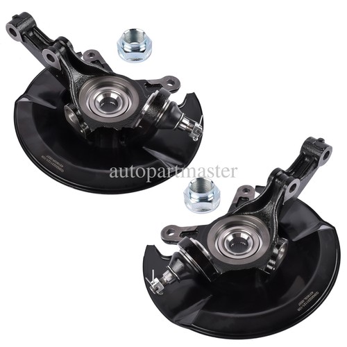 2PCS Front Left + Right Steering Knuckles Assembly for Honda Civic