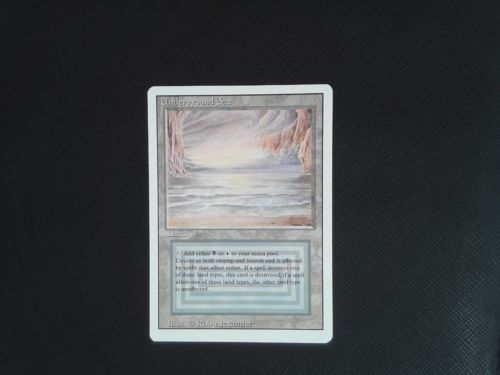 1994 MTG Revised Underground Sea Graded PSA 8 NM-MINT Magic The