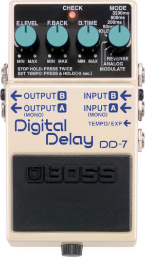 Boss RV-3 Digital Reverb Delay Guitar Effect Pedal Used from Japan