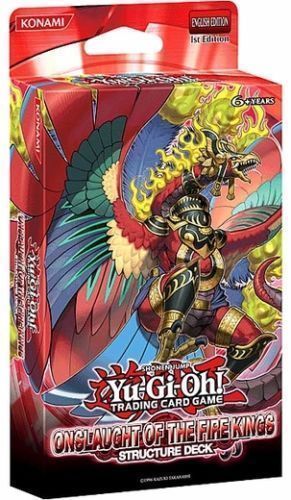 Yugioh Onslaught Of The Fire King 1st Edition Structure Deck New