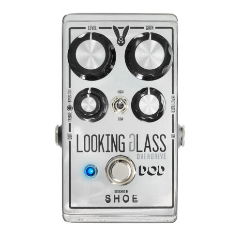 Boss SD-1 Analog Man Silver Mod Push-Pull Overdrive Guitar Pedal