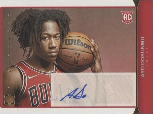 Ayo Dosunmu 2021-22 Panini Spectra Mojo RC Rookie Auto Autograph