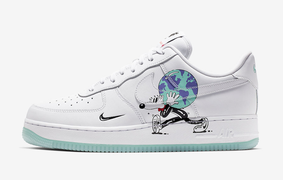 Nike Air Force 1 Flyleather x Steven Harrington (CI5545-100) Men's