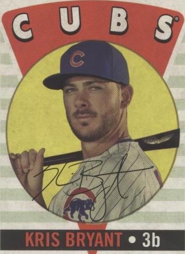 1of1 toppsarchivessignature2022クリスブライアント Kris Bryant 1/1