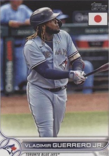 2021 TOPPS JAPAN EDITION VLADIMIR GUERRERO JR. TORONTO BLUE JAYS