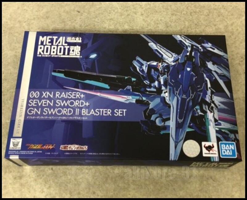 Metal Robot Spirits OO XN Raiser + Seven Sword + GN Sword Ⅱ