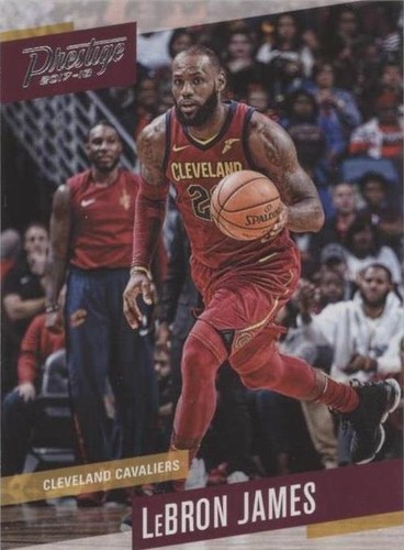 2017 PANINI PRESTIGE LEBRON JAMES 16 MINT BASKETBALL CLEVELAND