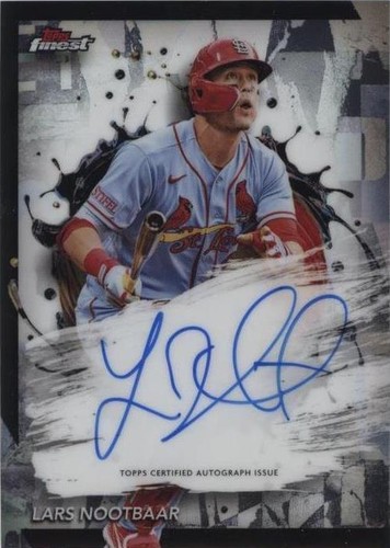 2024 Topps Series 1 Lars Nootbar Baseball Stars Auto Autograph