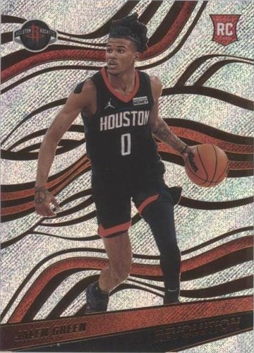 2021-22 Panini Donruss Rated Rookie #209 JALEN GREEN Houston
