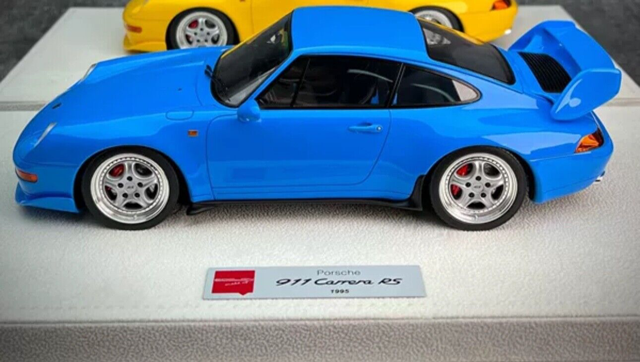 Porsche 911 993 Carrera RS (Blue) [Make up] 1/18 scale | eBay