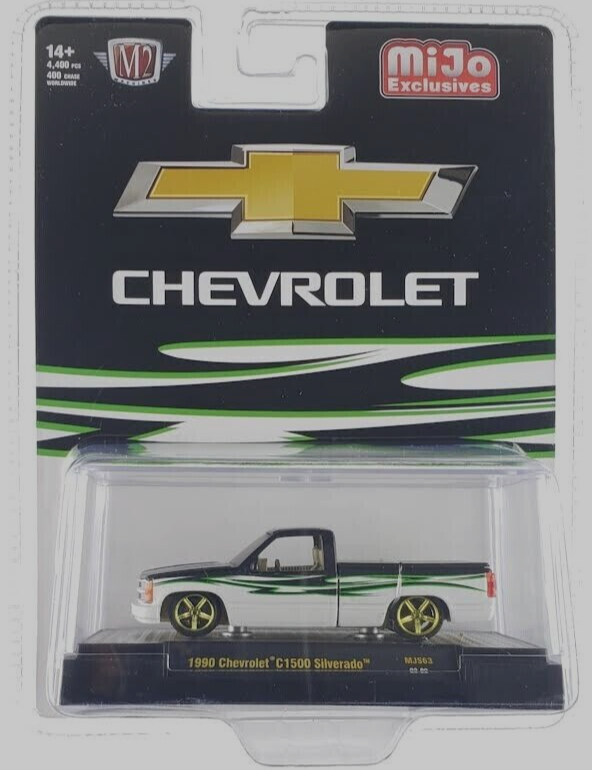 M2 Machines 1:64 1990 Chevrolet C1500 Silverado Custom 31500-MJS63