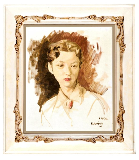 八千草薫さんの内面描く 小磯良平の油彩画「婦人像」 | 総合 | 神戸