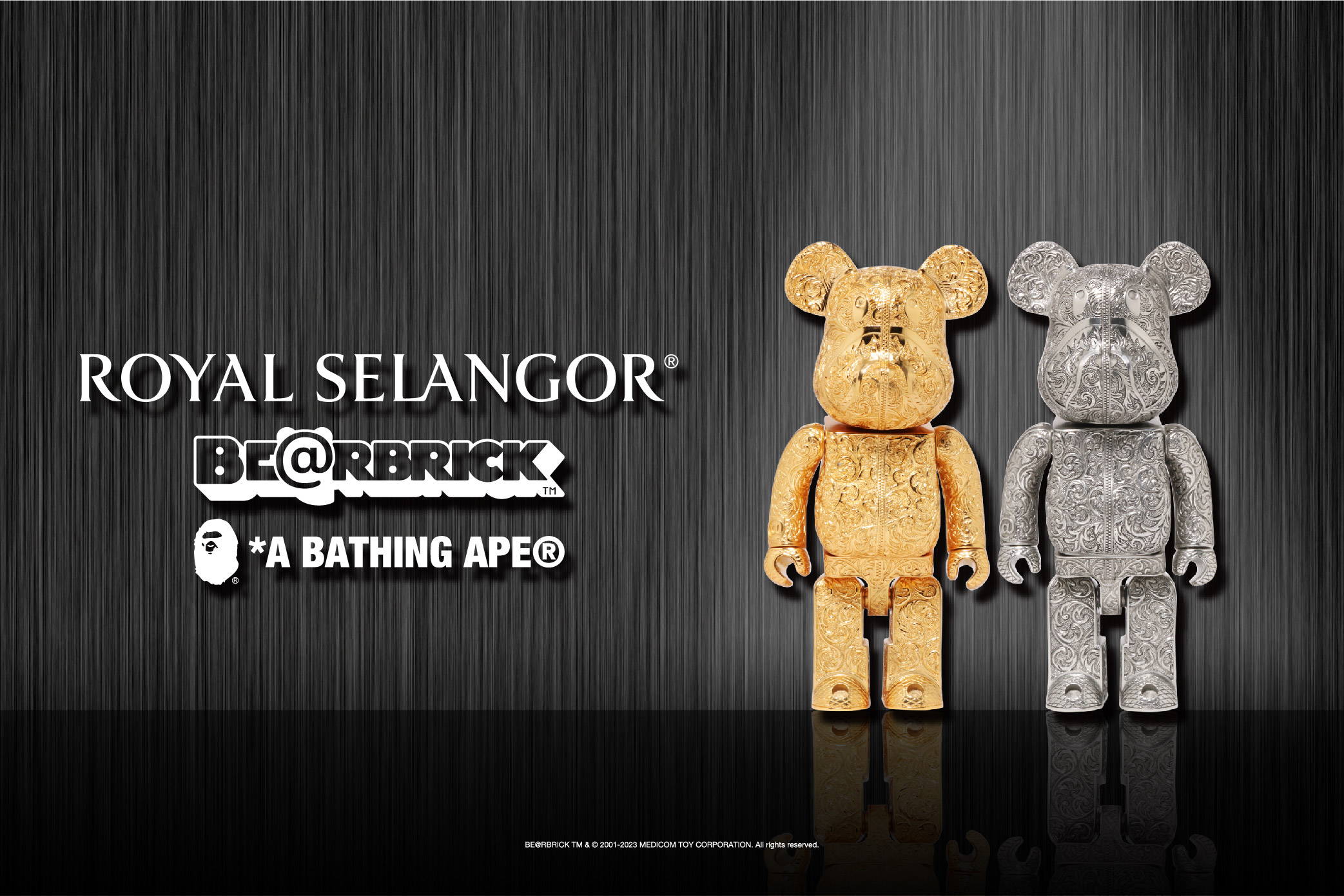 BE@RBRICK BAPE® SHARK ROYAL SELANGOR | bape.com