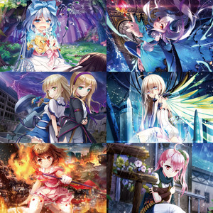 アクリルスタンド グリモア～私立グリモワール魔法学園～ コンプリートセット
