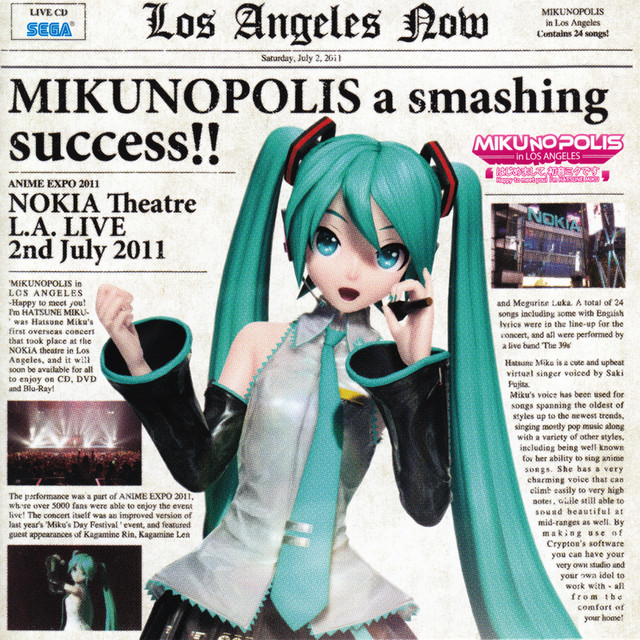 Uraomote Lovers -MIKUNOPOLIS in LOS ANGELES Live- - song and