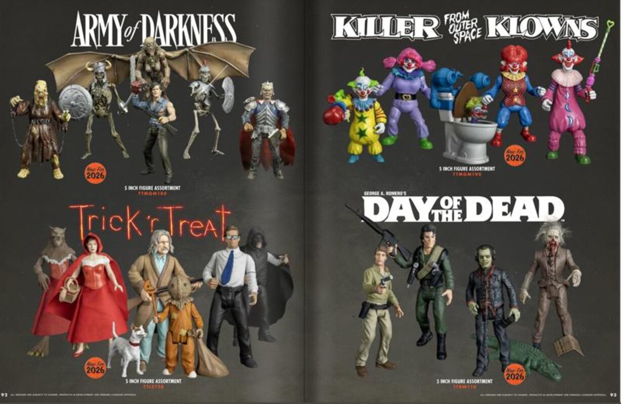 Trick or Treat Studios 2026 Online Catalog, including Halloween