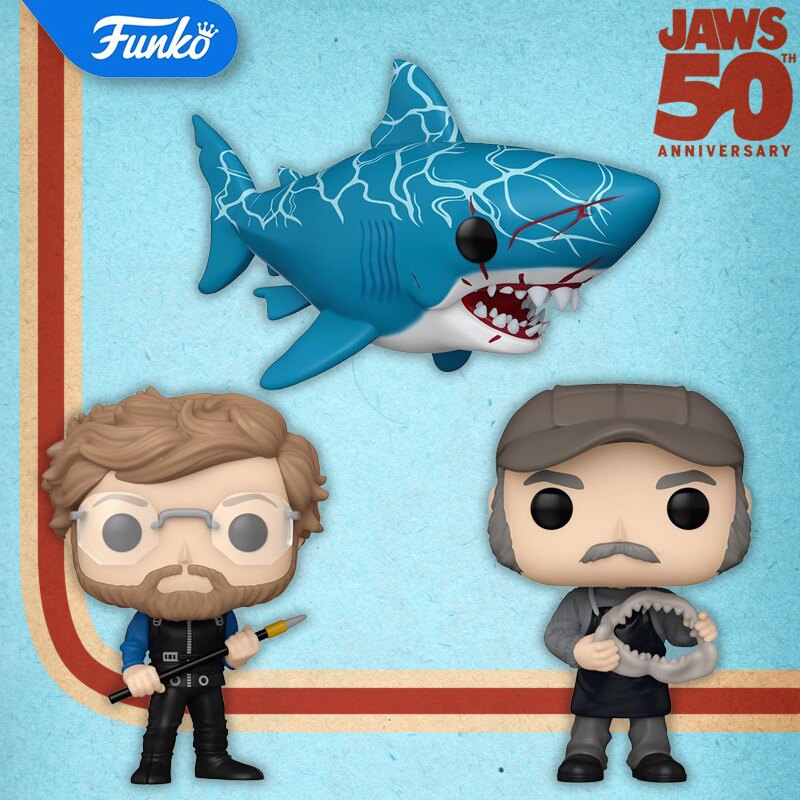 Pre-order Alert: Funko JAWS 50th Anniversary POP! Vinyl Figures