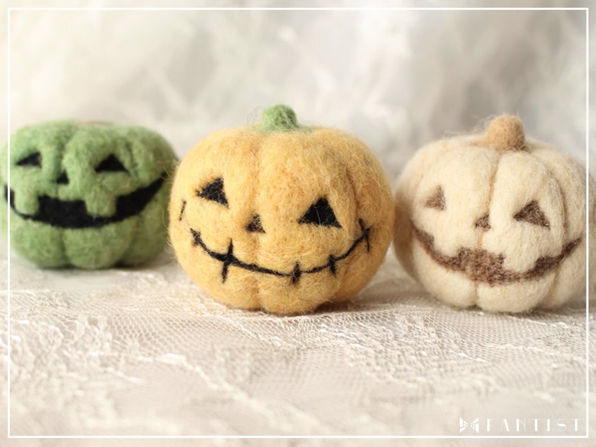 1回完結レッスン】ハロウィンの可愛いカボチャの作り方 初級編 | FANTIST