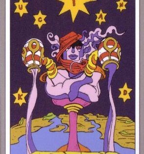 ジョジョの奇妙な冒険ABC タロットカード THE STAR 17(スター