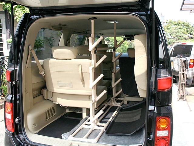 スキー用車内キャリア｜Diy-Life - イレクターで、できるワクワクを。