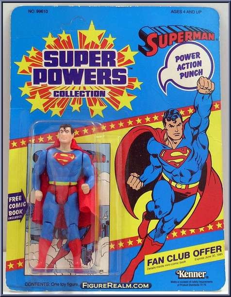 Kenner Super Powers Series 1 Superman Figure 1984
