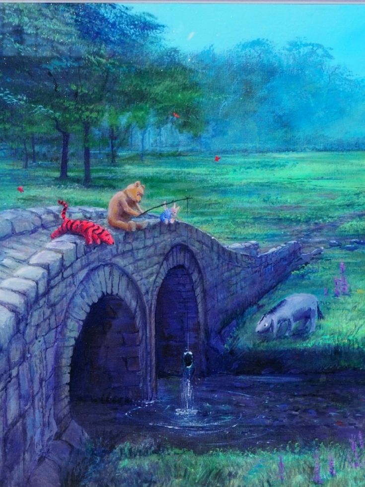 プーさん ディズニーアート【ピーター・エレンショー作】 プー