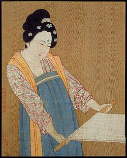 16 个唐代-張萱Tang Dynasty artist Zhang Xuan 点子| 人, 涂料, 中国艺术