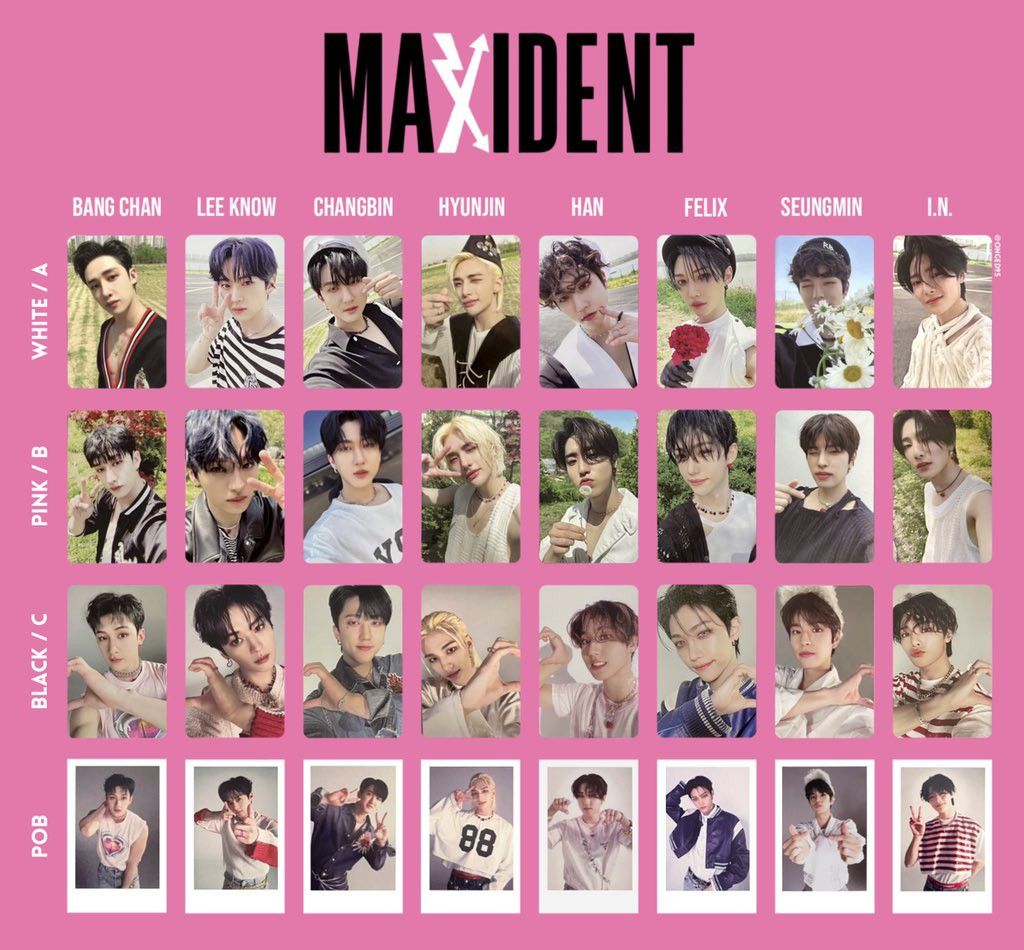 Straykids maxident リノ US b&n トレカ スキズ 専用⭐️リノ maxident