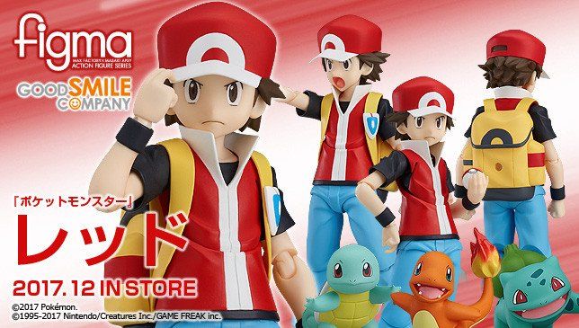 Pokémon - Figma Red #356 - Comunidade Geek Nerd Colecionáveis