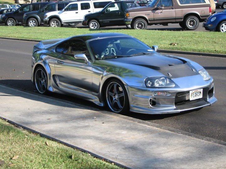 Toyota Supra- chrome
