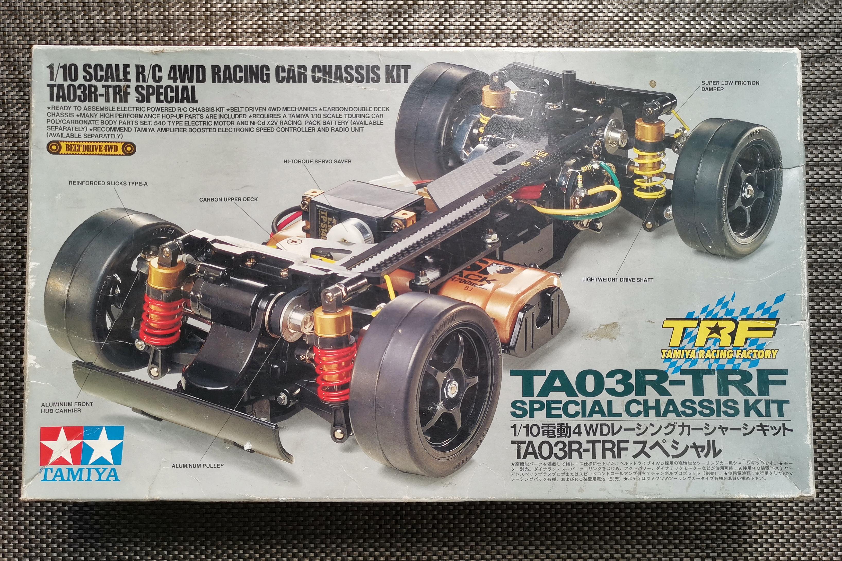 Rediscovered Tamiya TA03R TRF Pro : r/rccars