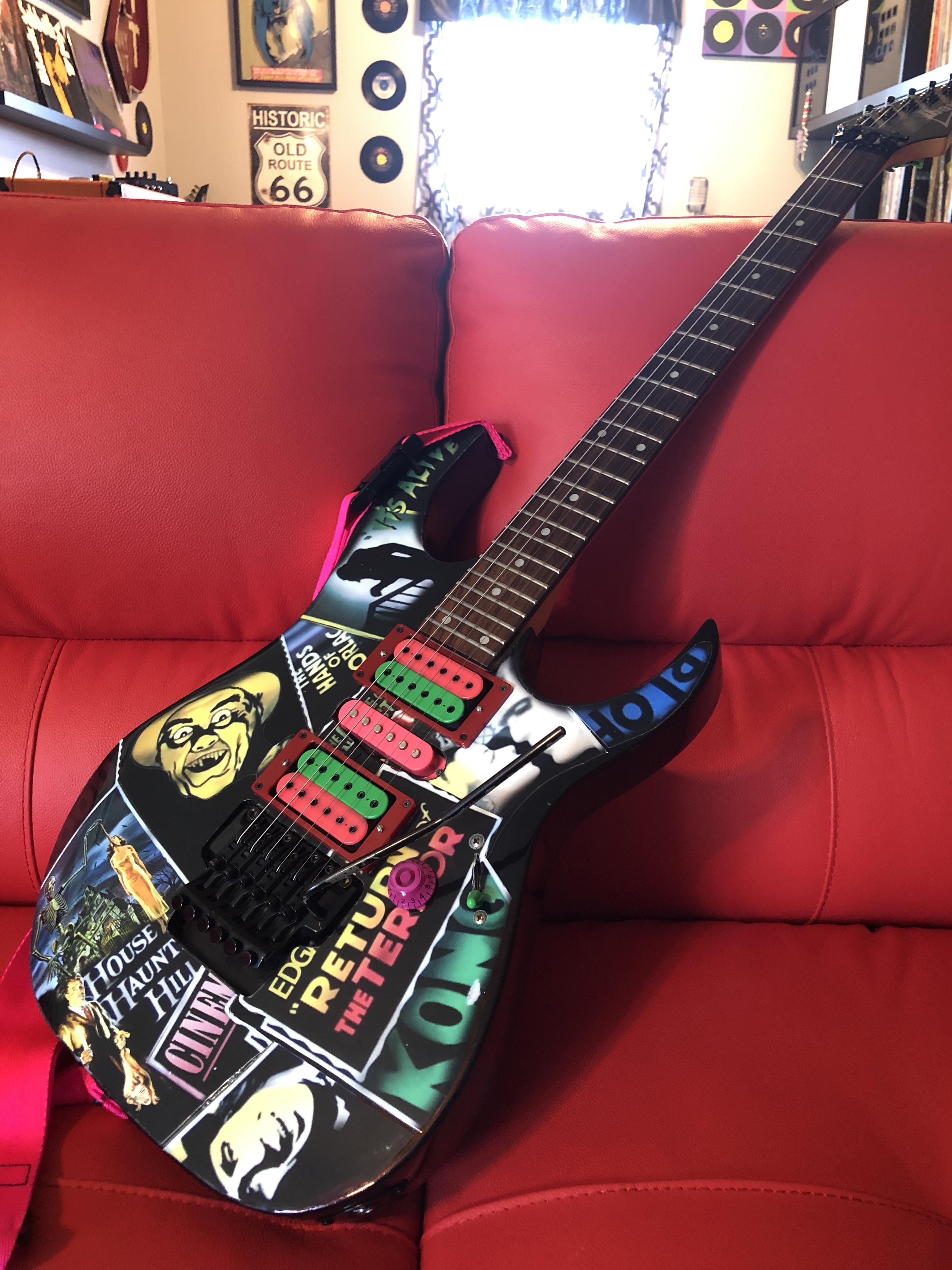 NGD] Ibanez Richie Kotzen Horror Replica : r/guitarporn