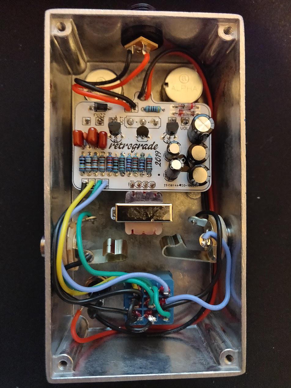 New build: Madbean Retrograde - Tycobrahe Octavia clone : r/diypedals