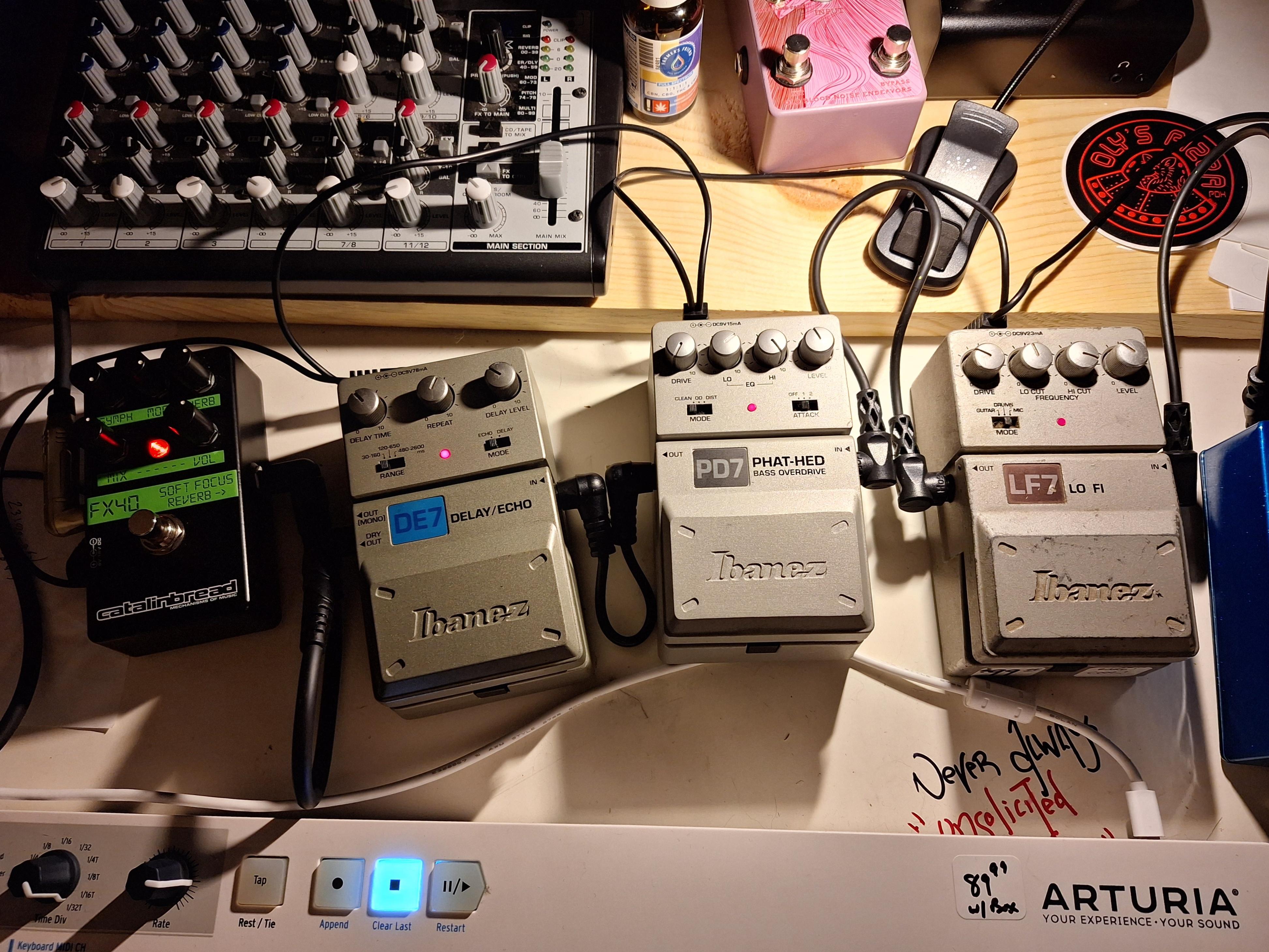 NPD(s): Ibanez PD7 & DE7 : r/guitarpedals