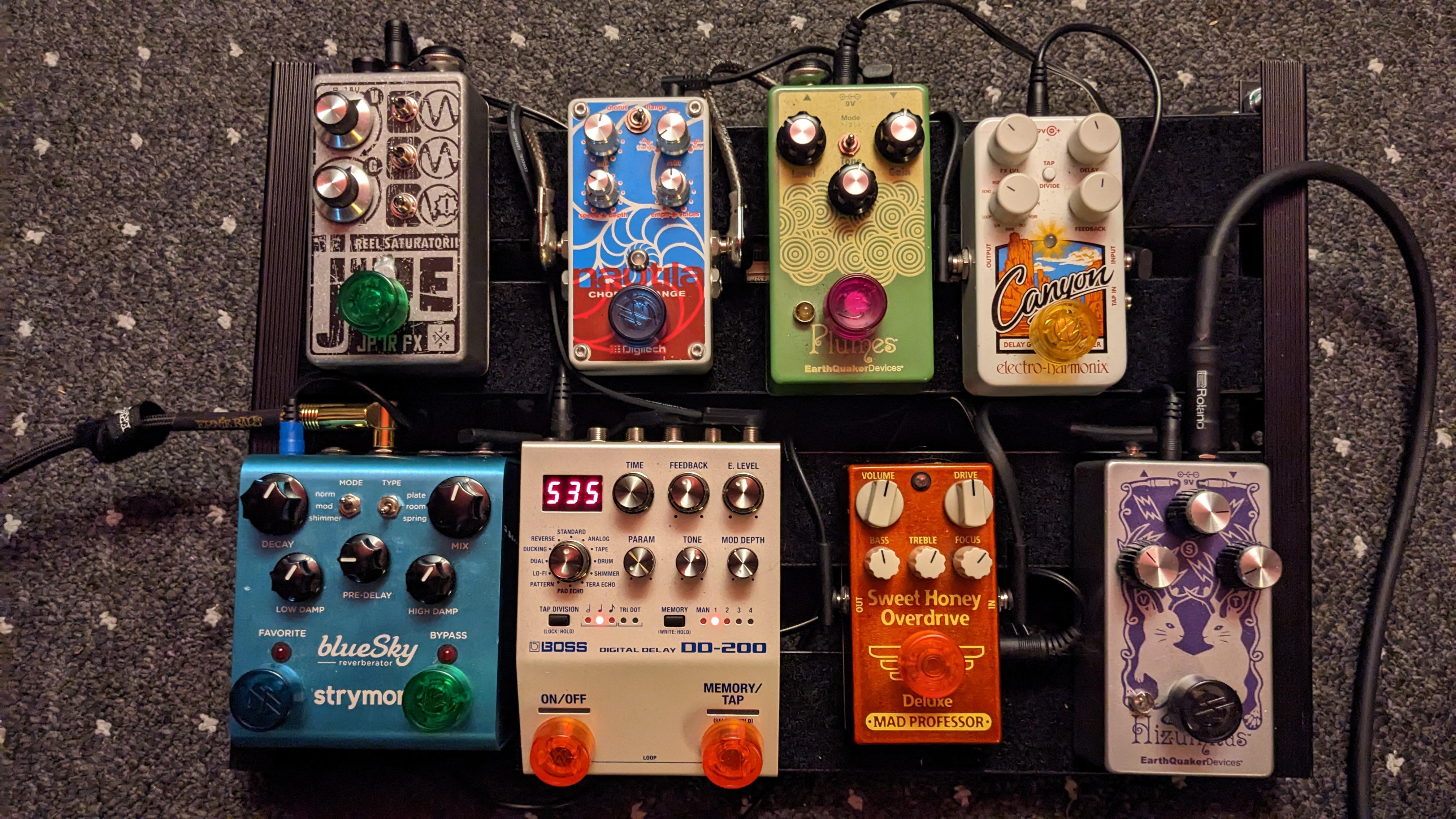 Where to place a Boss GE 7 EQ Here? : r/pedalboards