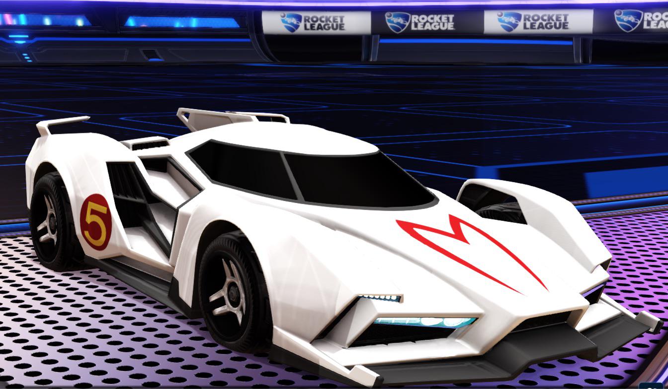 サムライで使うために、スピードレーサーの「マッハGoGoGo」のカスタム