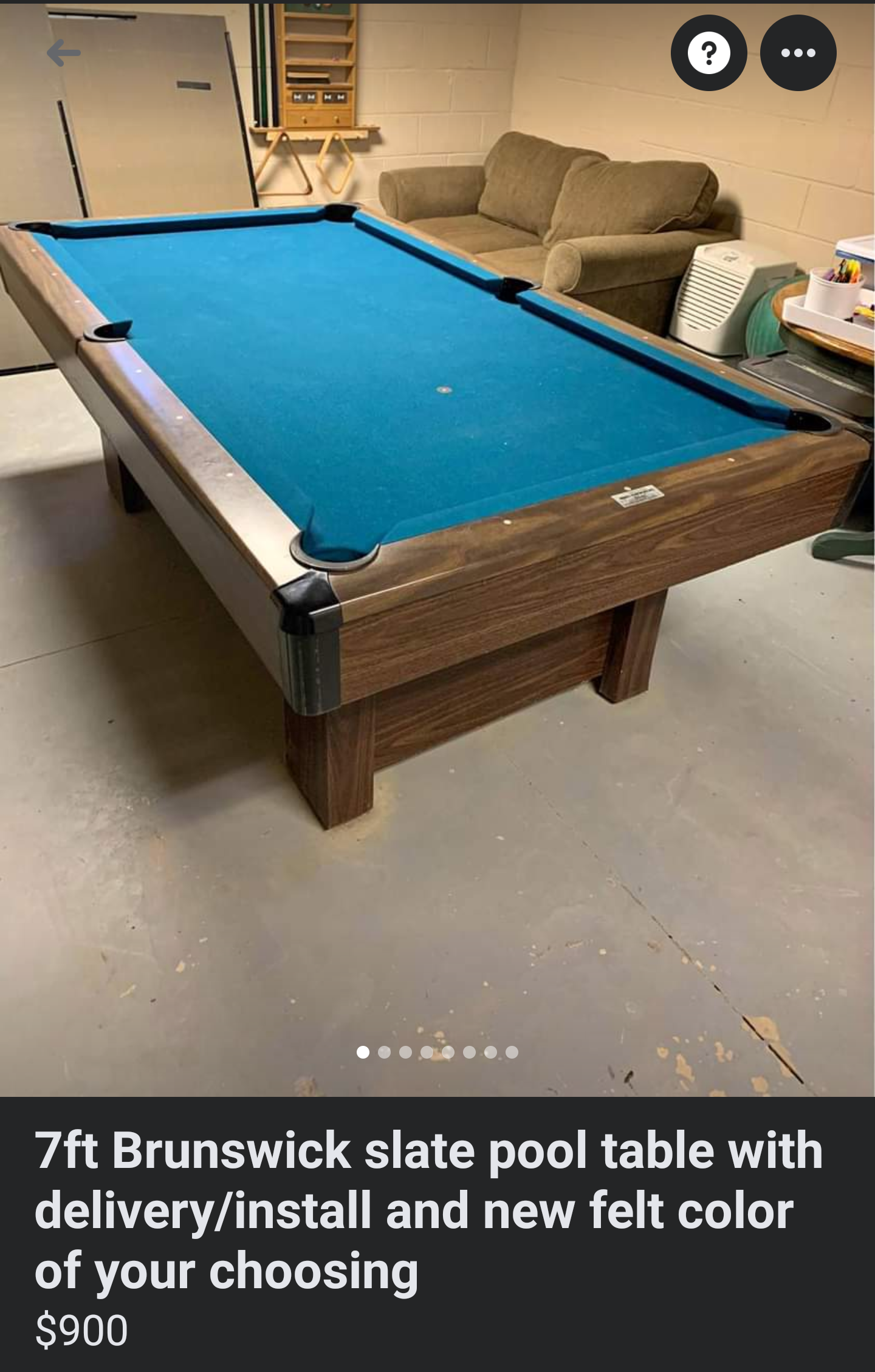 7フィートのBrunswick Bristolのテーブルとしては、これはお得？ 配送