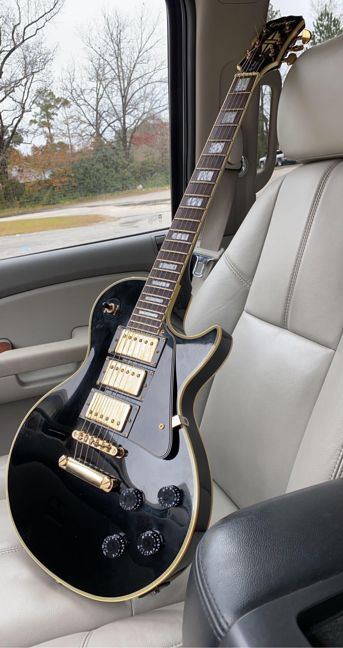 初めての Epiphone Black Beauty 3 Les Paul Custom : r/guitars
