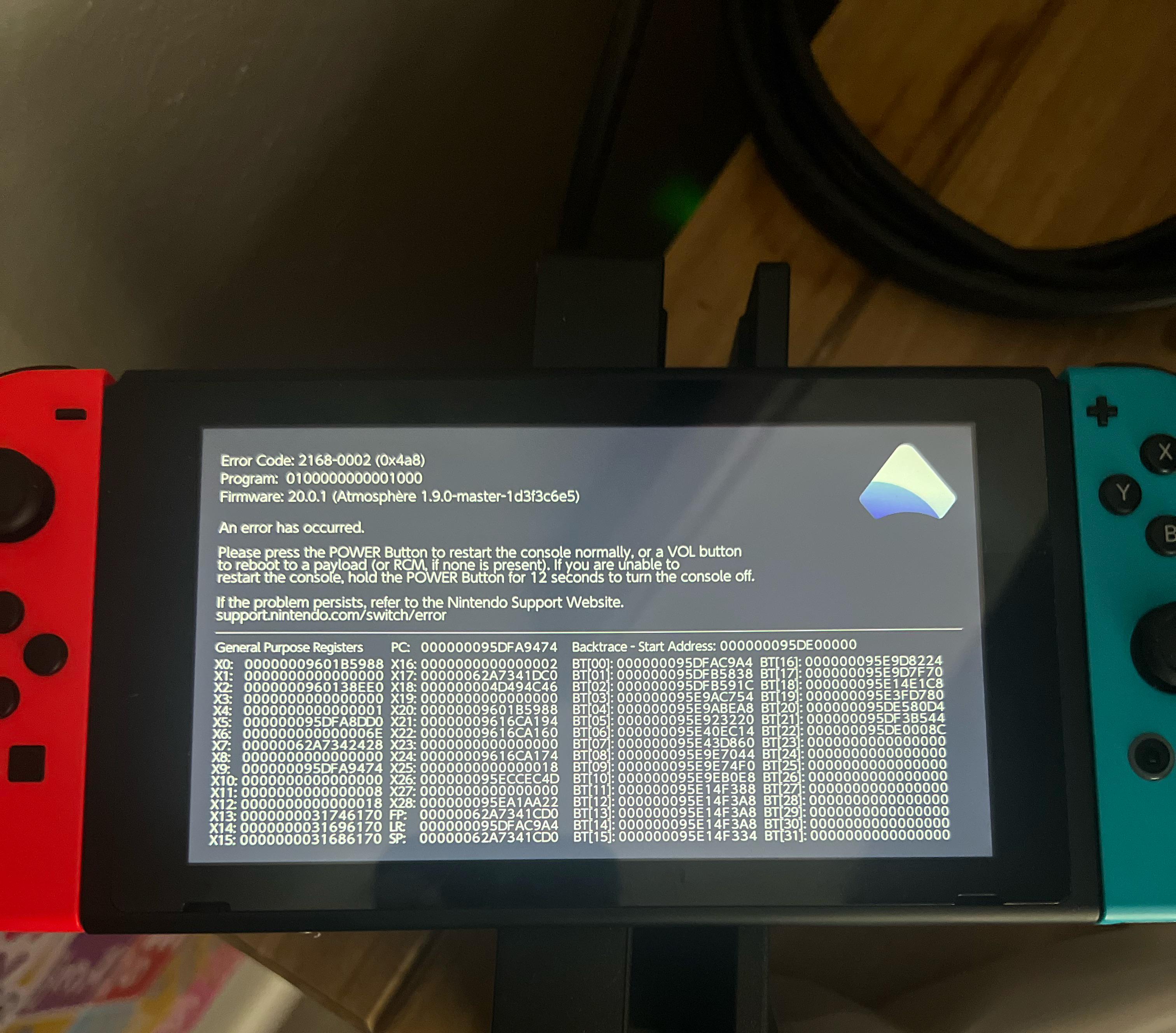 Error code 2168-0002 when installing a theme : r/SwitchPirates